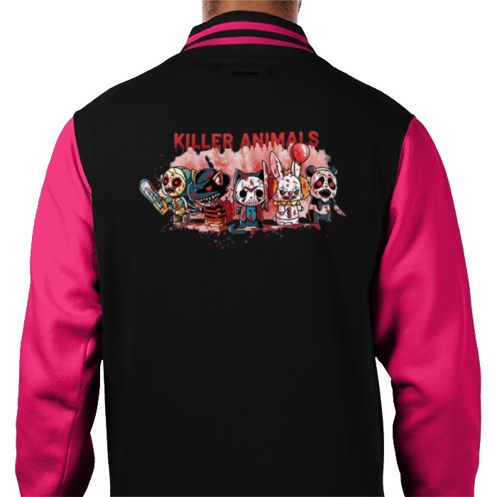 Killer Animals Theme Varsity Jacket