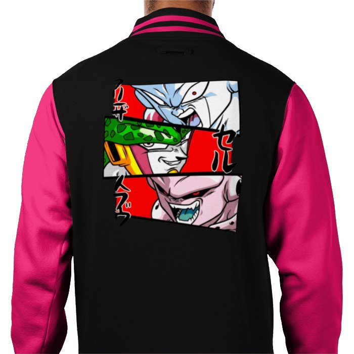 Dragonball Z - Villain Faces Varsity Jacket