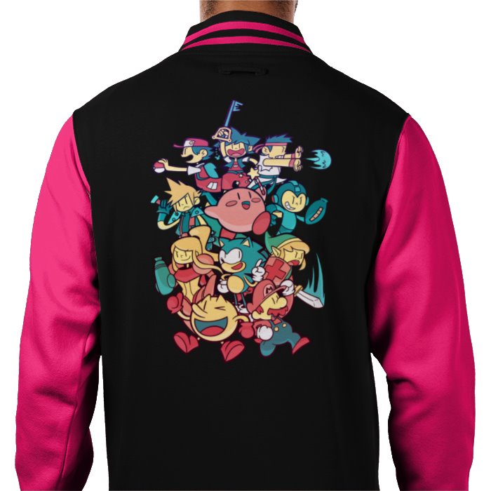 Gamer Collage 1 Varsity Jacket