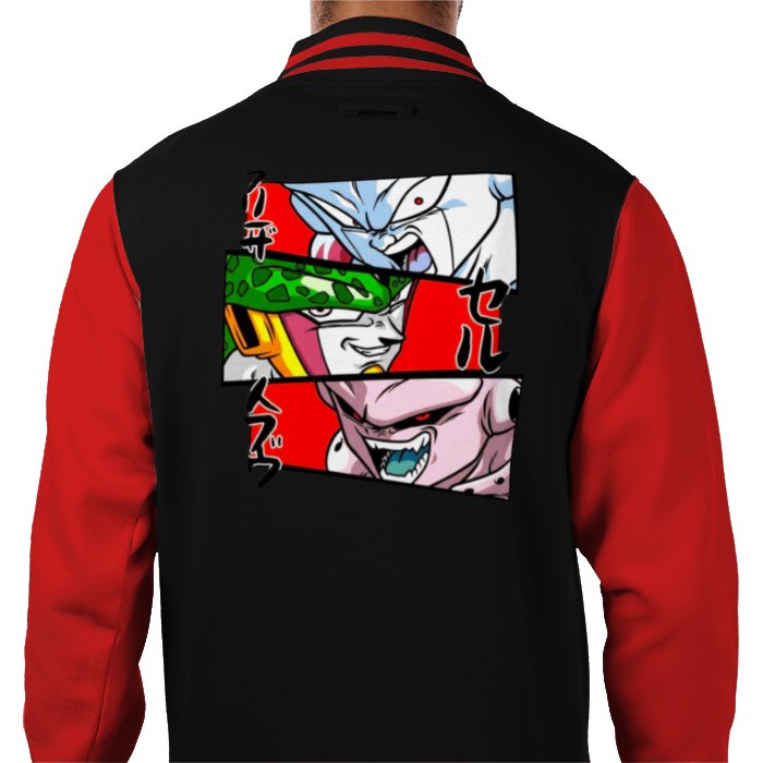 Dragonball Z - Villain Faces Varsity Jacket