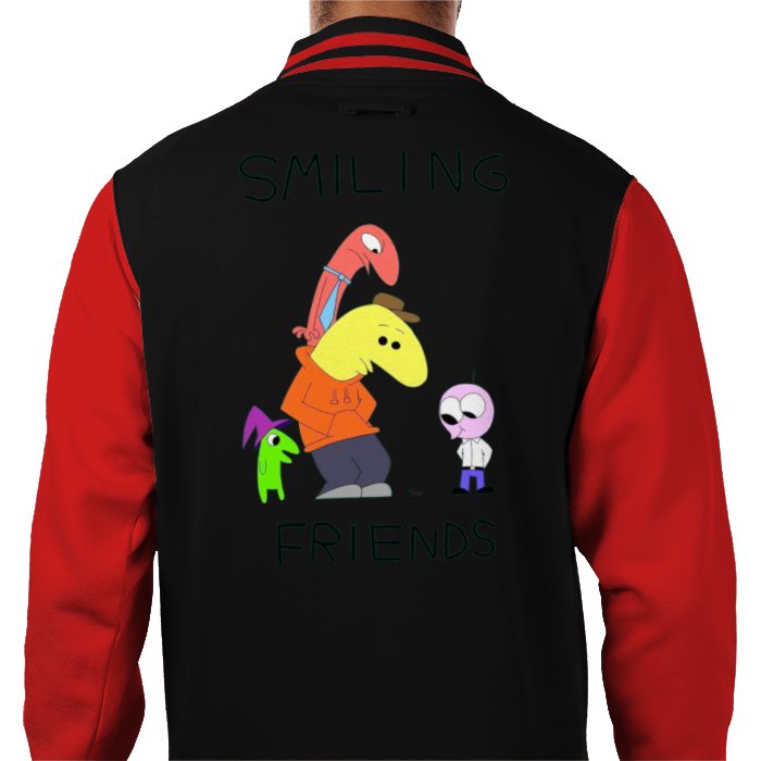 Smiling Friends - Theme 1 Varsity Jacket