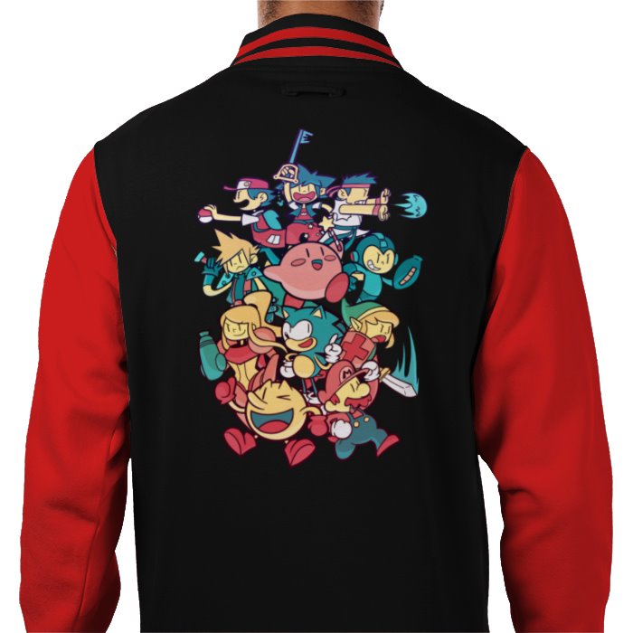 Gamer Collage 1 Varsity Jacket
