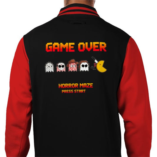 Pac-Man - Horror Maze Varsity Jacket