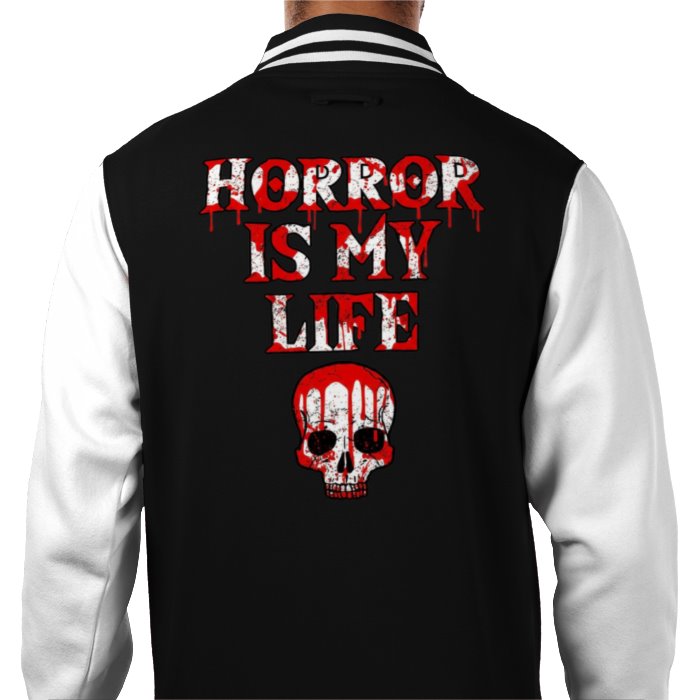 Horror Is My Life Varsity Jacket