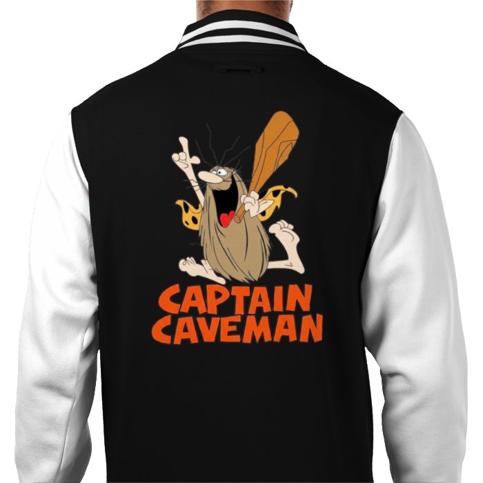 Captain Caveman - Theme Varsity Jacket