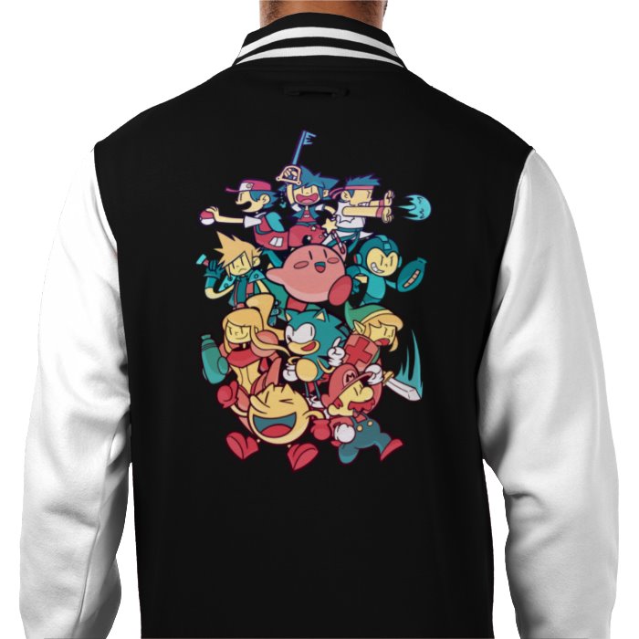 Gamer Collage 1 Varsity Jacket