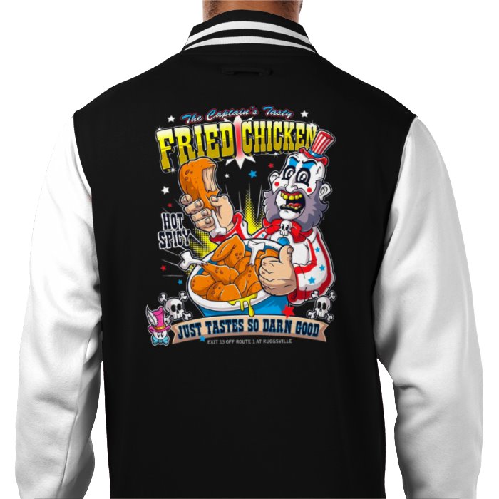 Captain Spaulding Fried Chicken Varsity Jacket