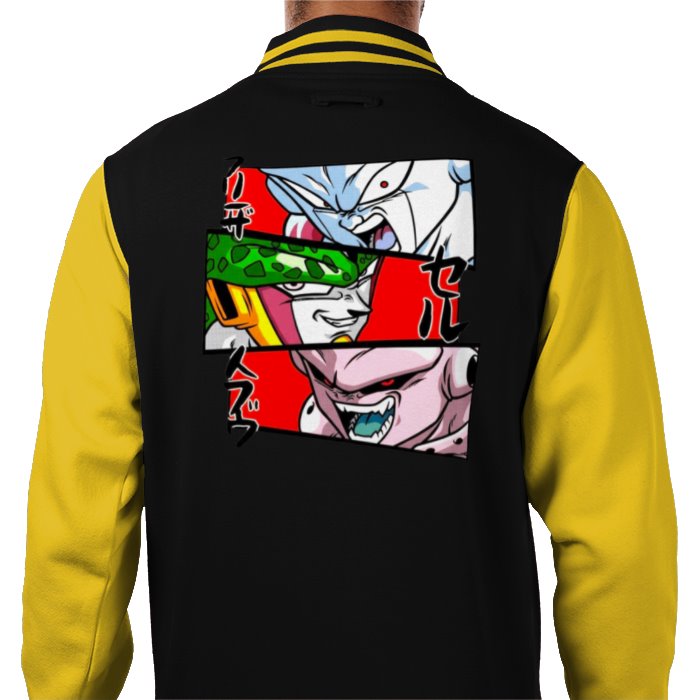 Dragonball Z - Villain Faces Varsity Jacket