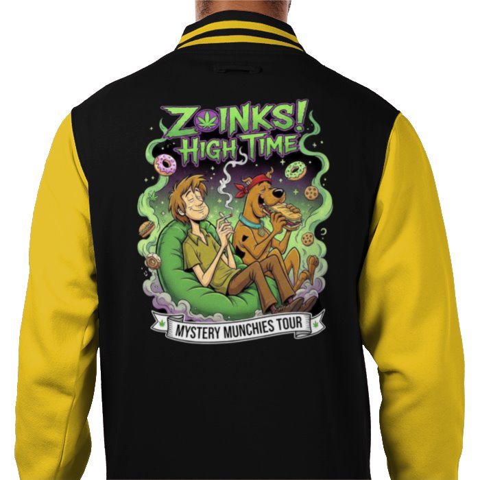 Scooby Doo Zoinks Varsity Jacket
