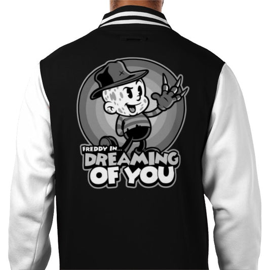 Looney Tunes & A Nightmare On Elm Street - Dreaming Of You Varsity Jacket