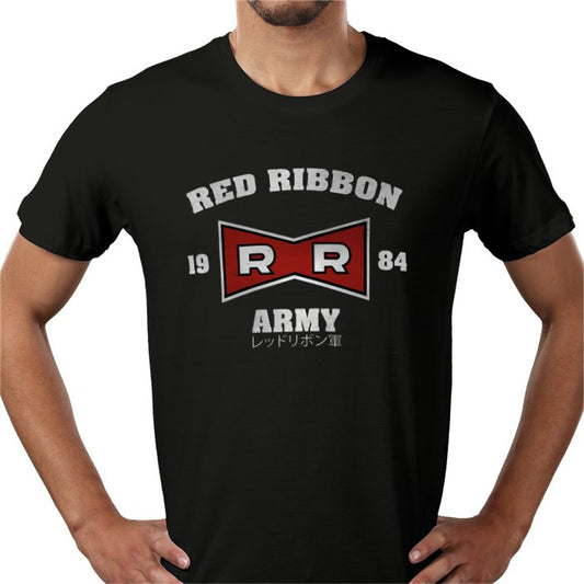 Dragon Ball Z Red Ribbon Army T-Shirt | DBZ Villain Faction Anime Tee