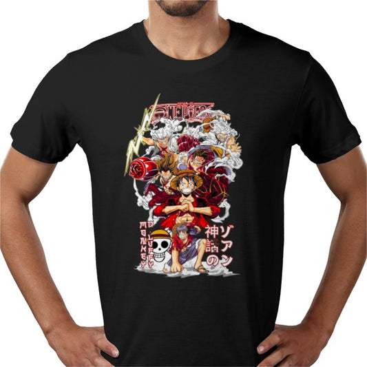 One Piece Luffy Theme 3 T-Shirt | Monkey D. Luffy Anime Tee