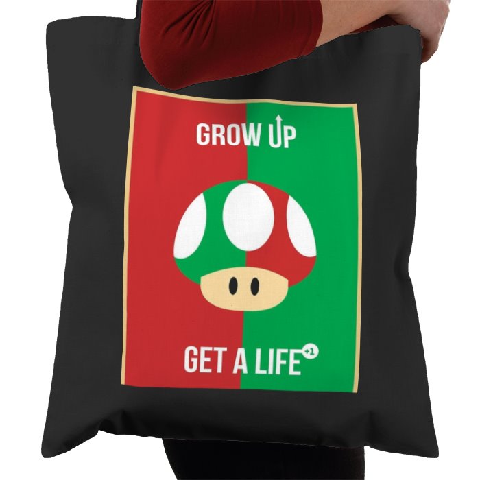 Super Mario Bro's - Get A Life Tote Bag