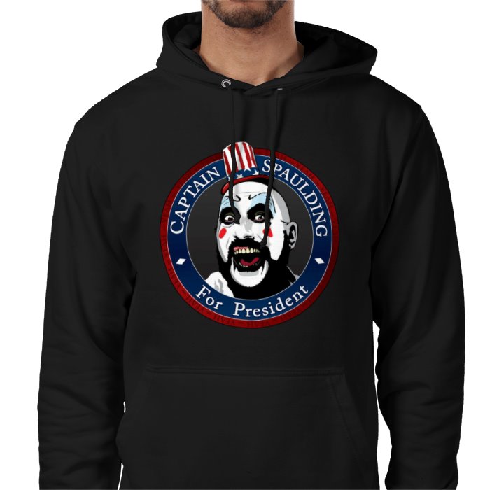 Captain Spaulding For President Pocket Hoodie