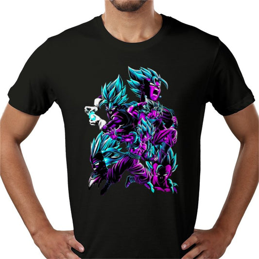 Dragon Ball Z Saiyan Power T-Shirt | Super Saiyan DBZ Anime Tee