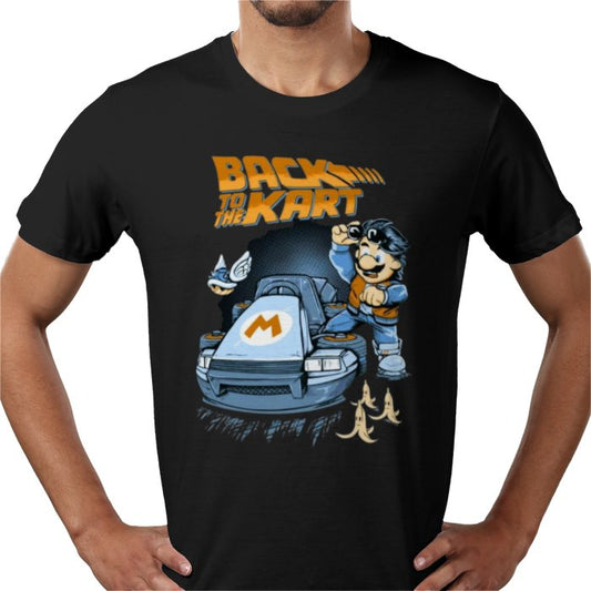 Mario Kart x Back To The Future - Back To The Kart T-Shirt