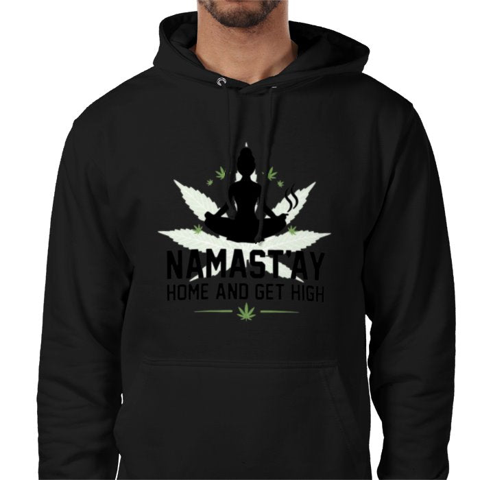 Namastay Home And Get High Hoodie