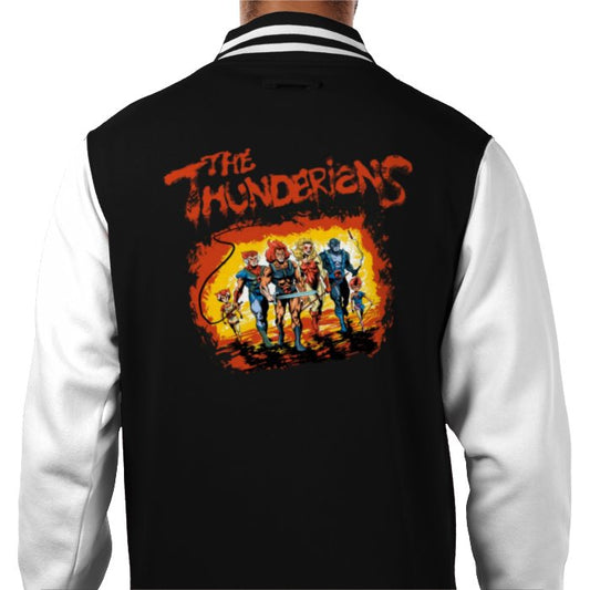 Thundercats & The Warriors - The Thundarians Varsity Jacket