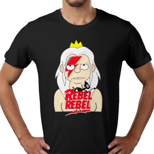Disenchantment T-Shirt | Princess Bean Rebel Rebel Graphic Tee
