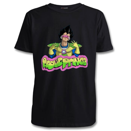 Dragonball Z & The Fresh Prince Of Bel Air - Proud Prince T-shirt