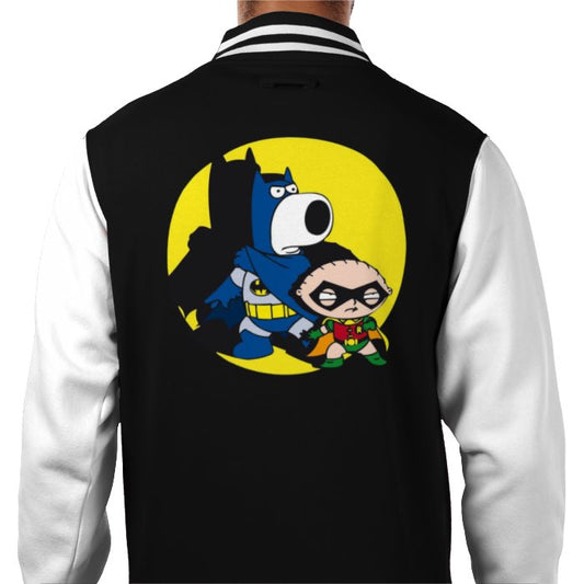 Family Guy & Batman - Batman & Robin Varsity Jacket