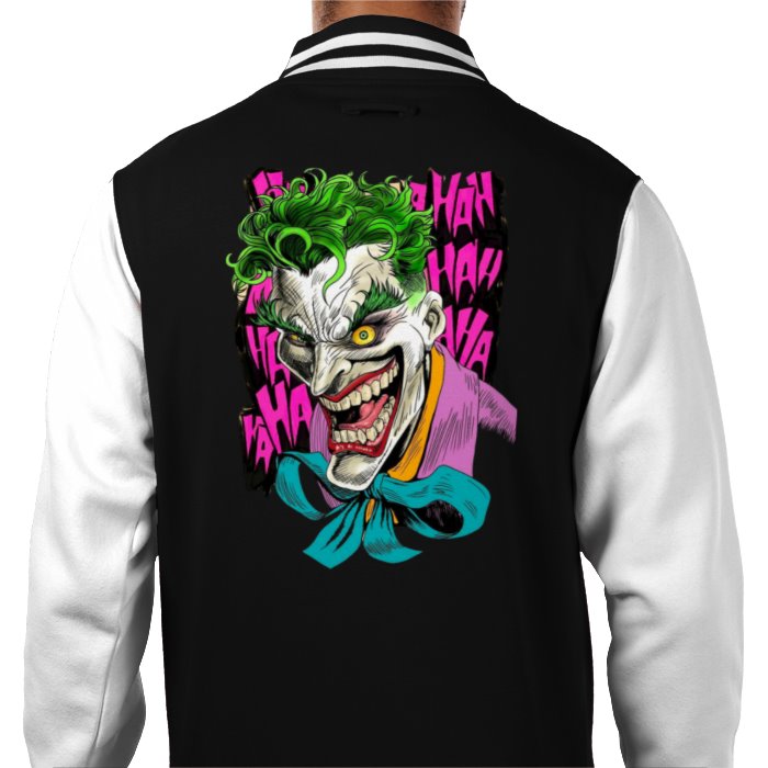 Batman - Laughing Joker Varsity Jacket