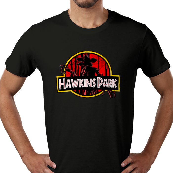 Stranger Things x Jurassic Park T-shirt