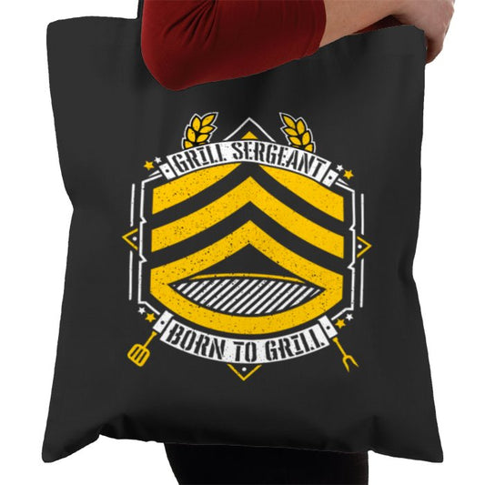 Grill Sergeant Tote Bag