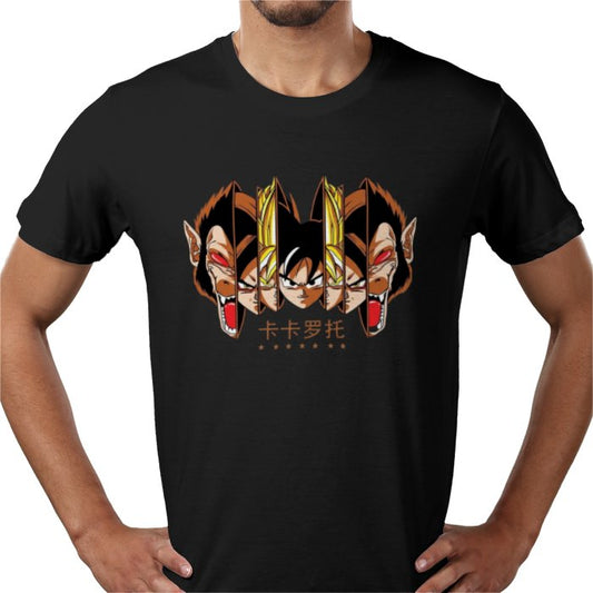 Dragon Ball Z Goku Evolution T-Shirt | Super Saiyan Journey Anime Tee