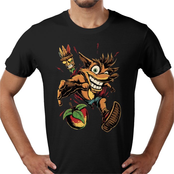 Crash Bandicoot Theme T-Shirt