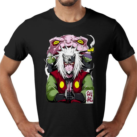 Naruto Sage Sensei T-Shirt | Jiraiya The Toad Sage Anime Tee