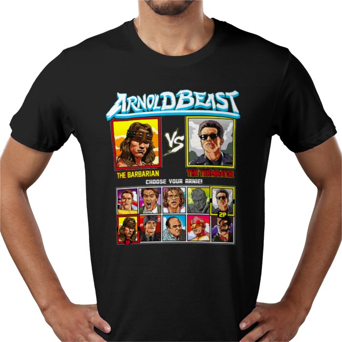 Arnold Schwarzenegger - Conan VS Terminator T-shirt