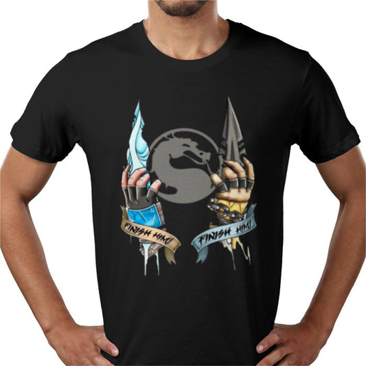 Mortal Kombat - Finish Him Kombat Hands T-Shirt