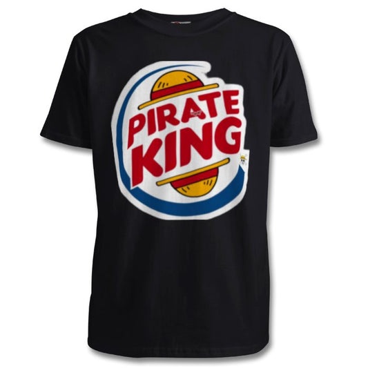 One Piece & Burger King - Pirate King T-shirt