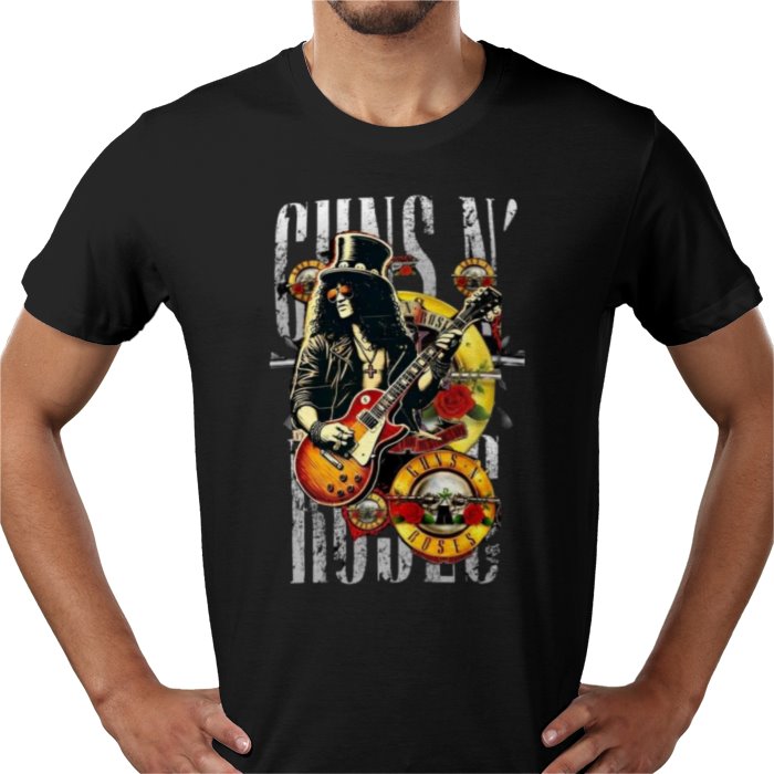 Guns And Roses Theme 1 T-Shirt