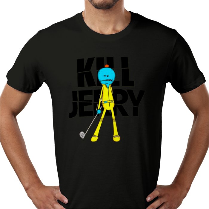 Rick & Morty x Kill Bill Parody - Kill Jerry T-Shirt