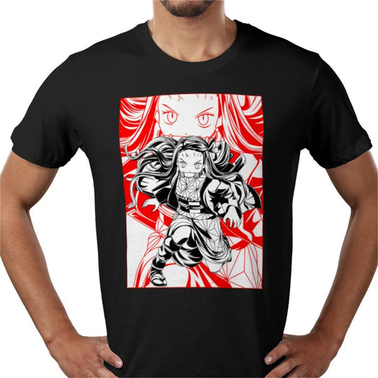 Demon Slayer Nezuko Theme 1 T-Shirt | Nezuko Kamado Anime Tee