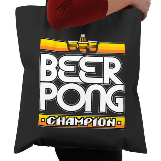 Beer Pong Tote Bag