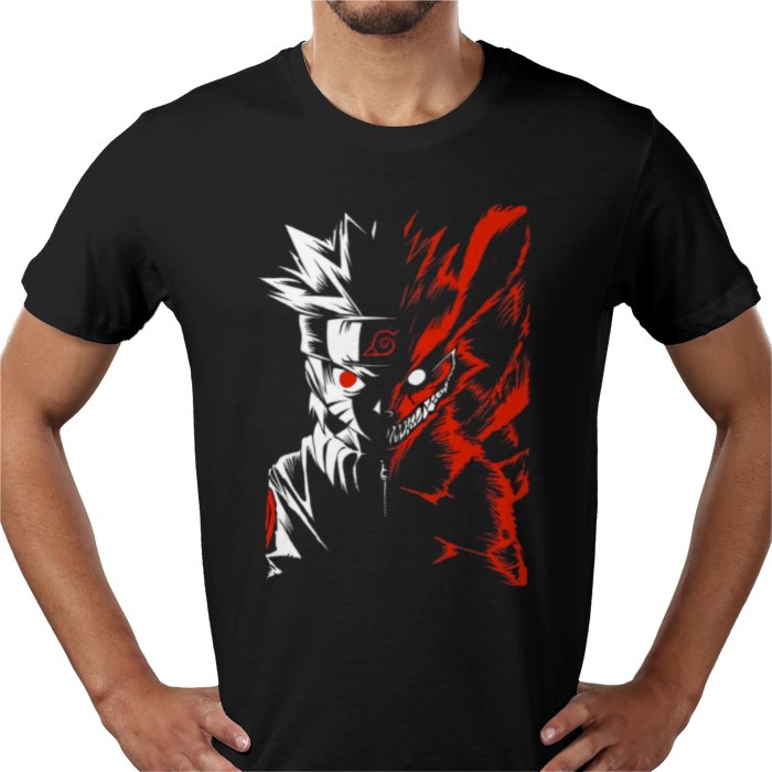 Naruto Nine-Tails T-Shirt | Kurama Fox Spirit Anime Tee