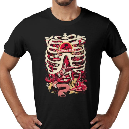 Rick & Morty T-Shirt | Anatomy Park Adult Swim Graphic Tee