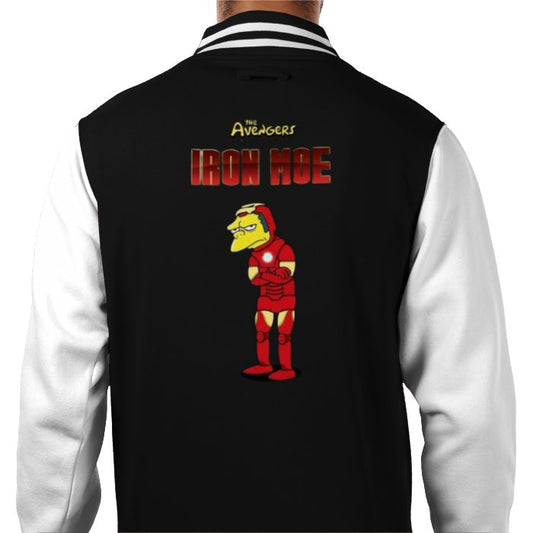 The Simpsons & Iron Man - Iron Moe Varsity Jacket