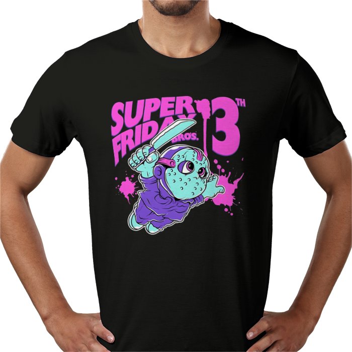 Friday 13th x Super Mario Bros - Super Friday 13th T Shirt