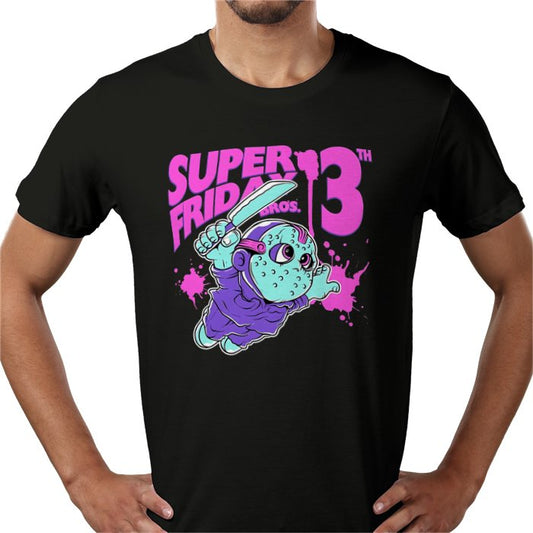 Friday 13th x Super Mario Bros - Super Friday 13th T Shirt