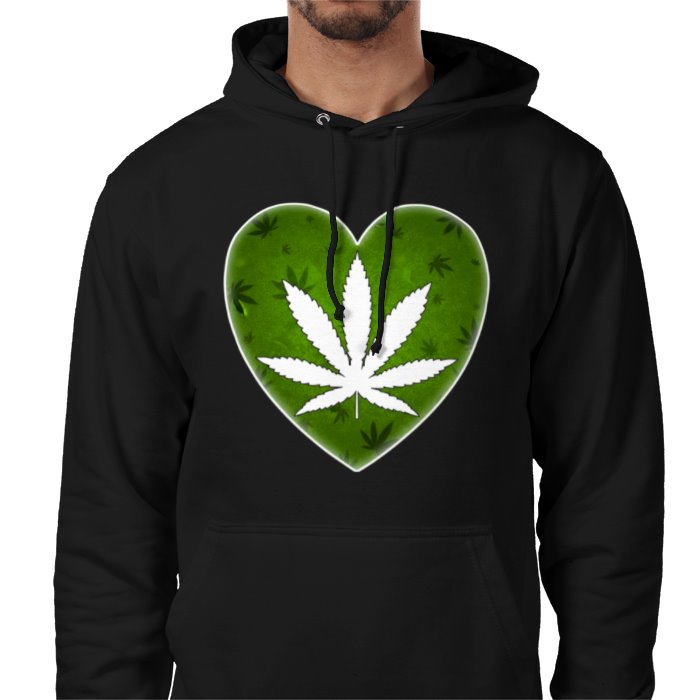 Cannabis Heart Hoodie