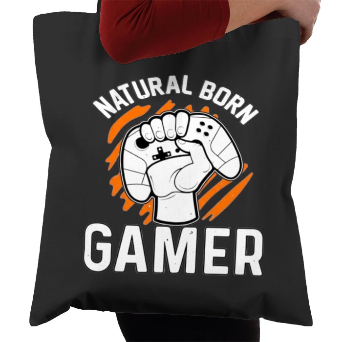 Natural Born Gamer Tote Bag