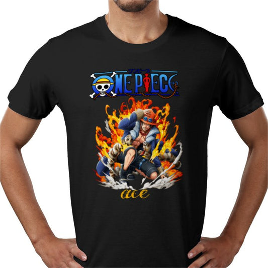 One Piece - Ace Portrait T-Shirt