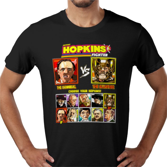 Anthony Hopkins - Hannibal vs Alfather T-shirt