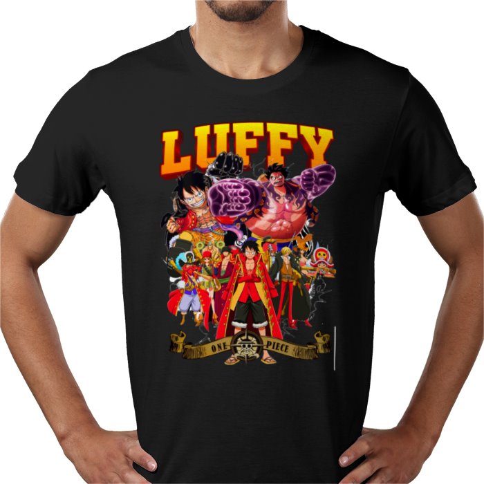 One Piece Luffy Theme 2 T-Shirt | Straw Hat King Anime Tee