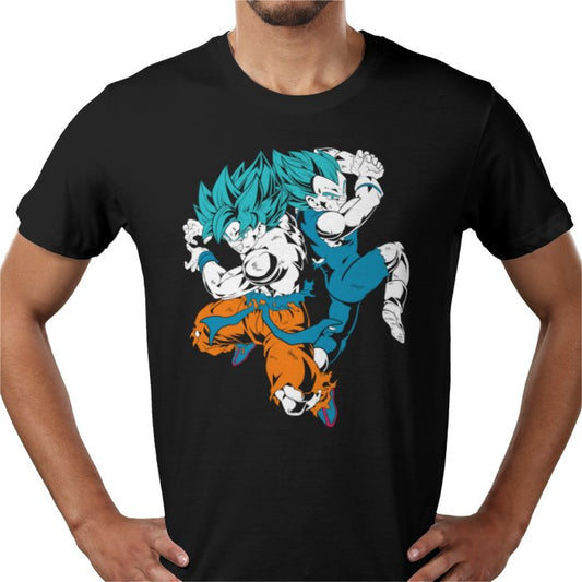Dragon Ball Z Saiyan Theme T-Shirt | Super Saiyan Anime Tee