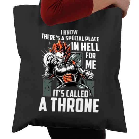 Dragonball Z - Hells Throne Tote Bag